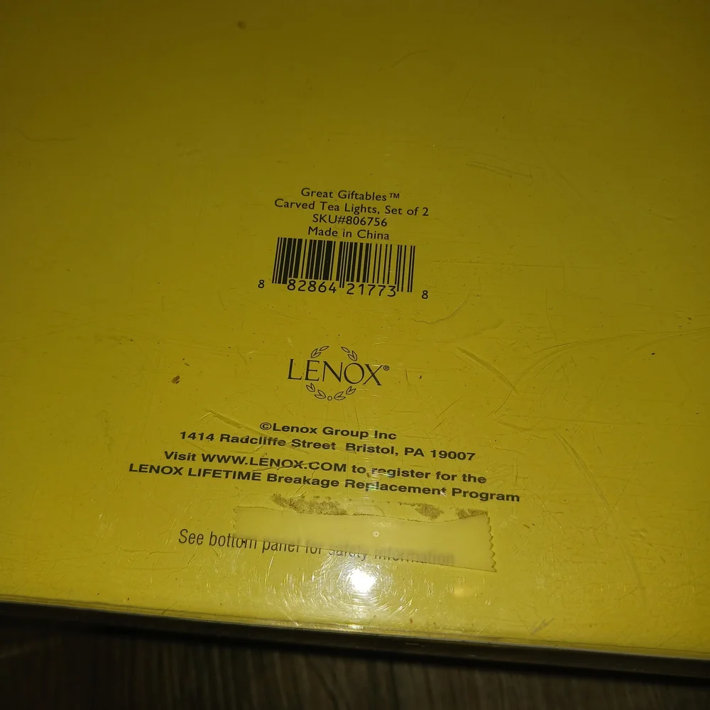 Lenox nwt vintage
